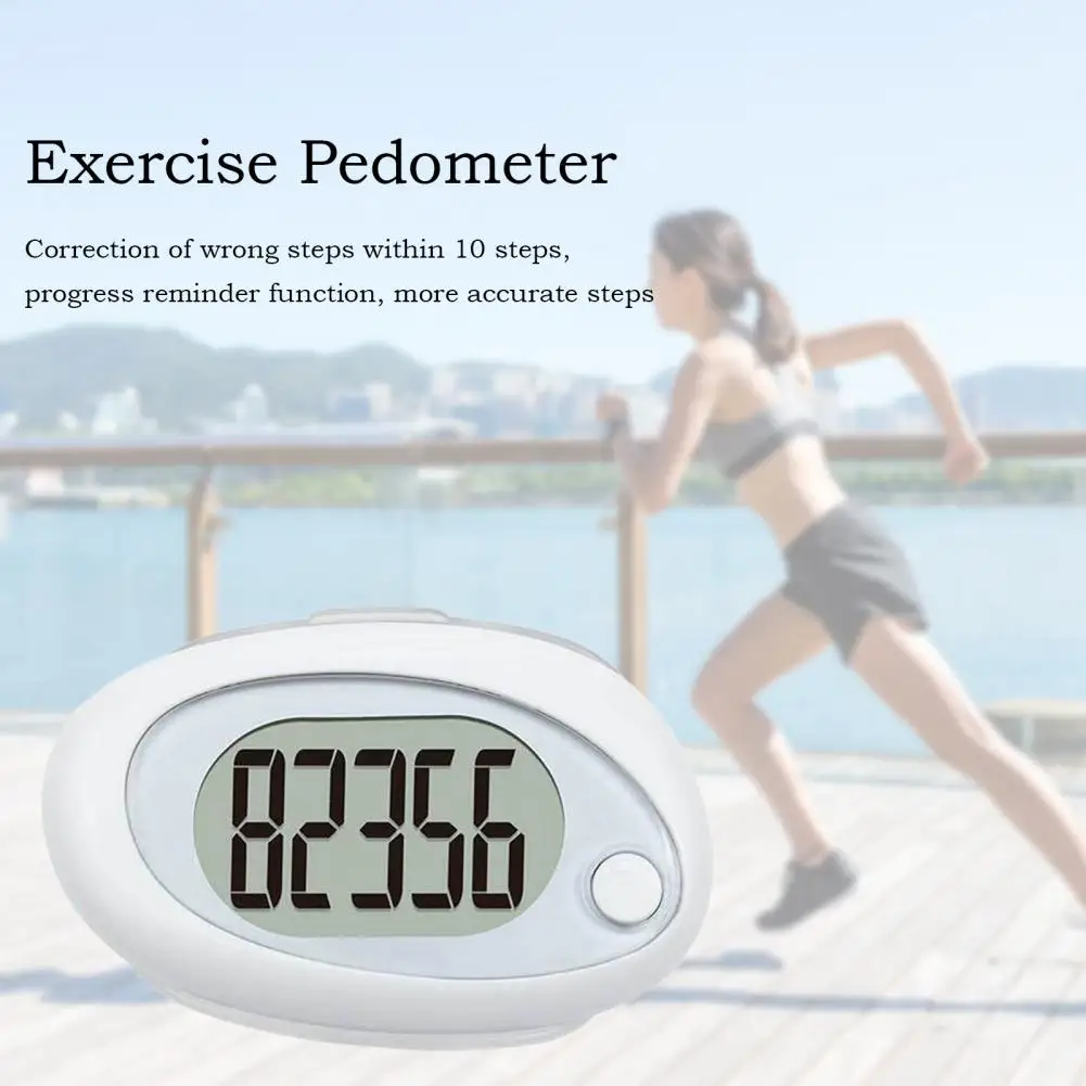 

Compact Pedometer Usb Step Counter Compact Size 3d Pedometer Accurate Step Counter for Outdoor Fitness Tracking Digital Display