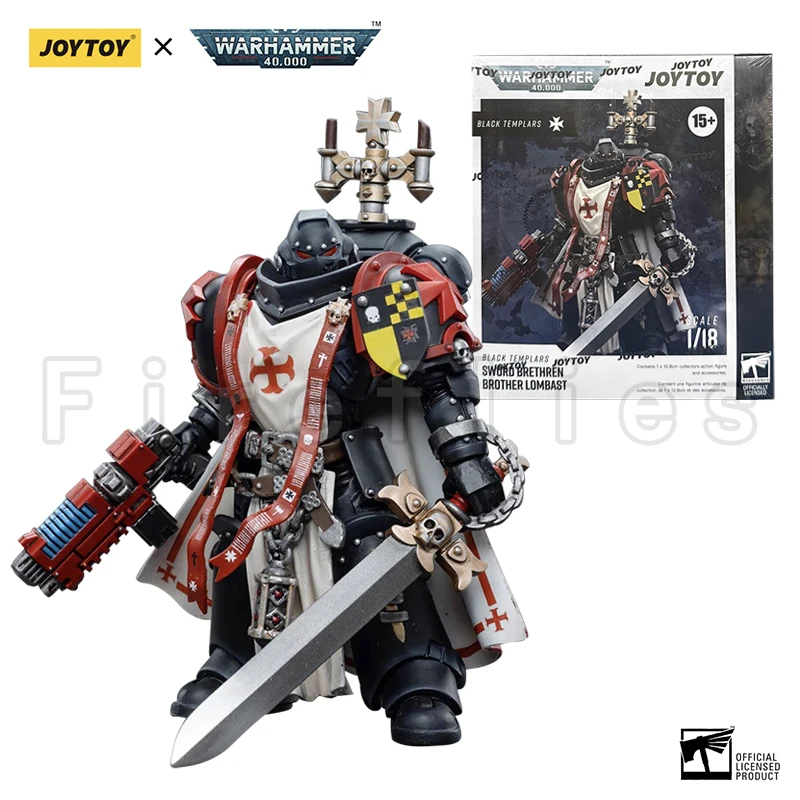 Joytoy Warhammer 40.000 Ação Figura Black Templars O Modelo | Frete Grátis