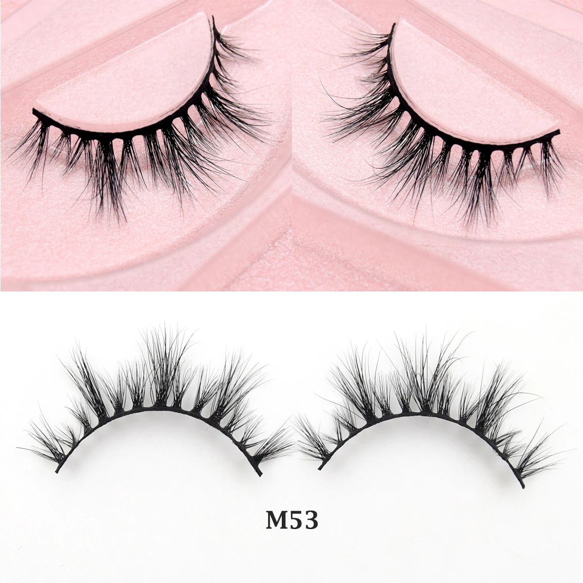 

Visofree Eyelashes 3D Mink Lashes Wispy lash Cruelty free Mink Eyelashes Full Volume lashes Natural Long False Eyelashes Beauty