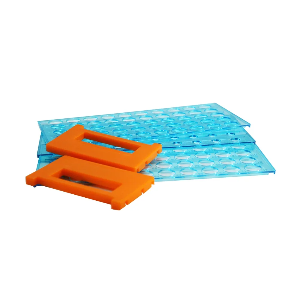 Biosharp Three-layer Detachable Centrifuge Tube Rack 18mm 50 Holes Microbiology Lab Equipment Blood Collection Tube Holder