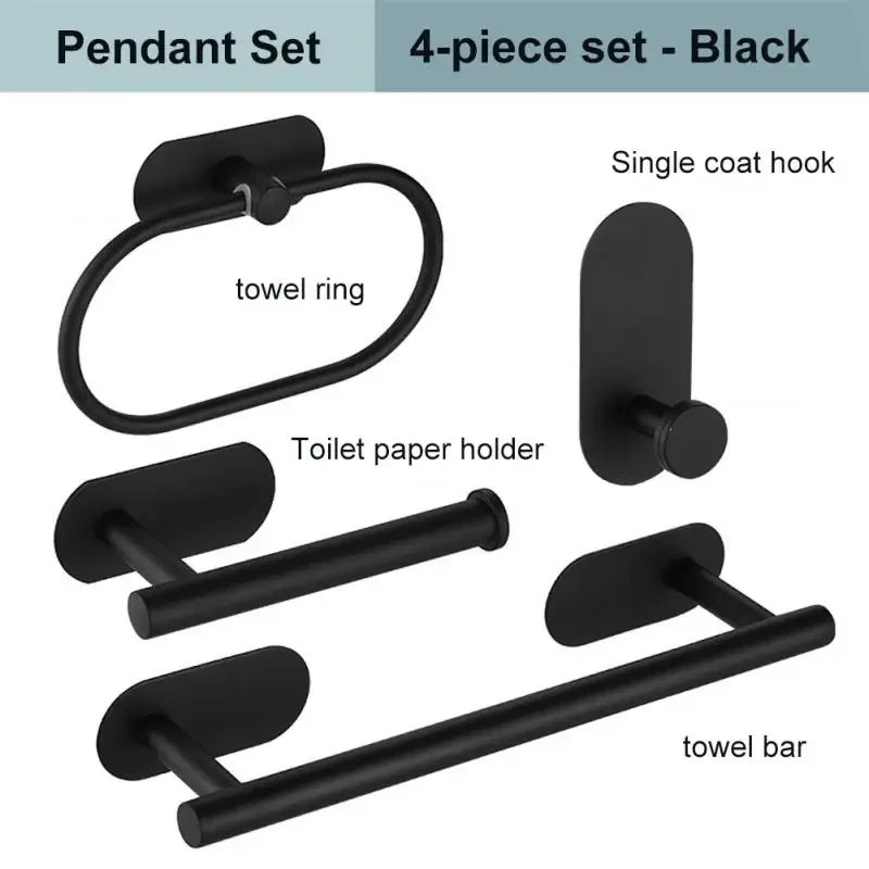 Black 4 pcs set