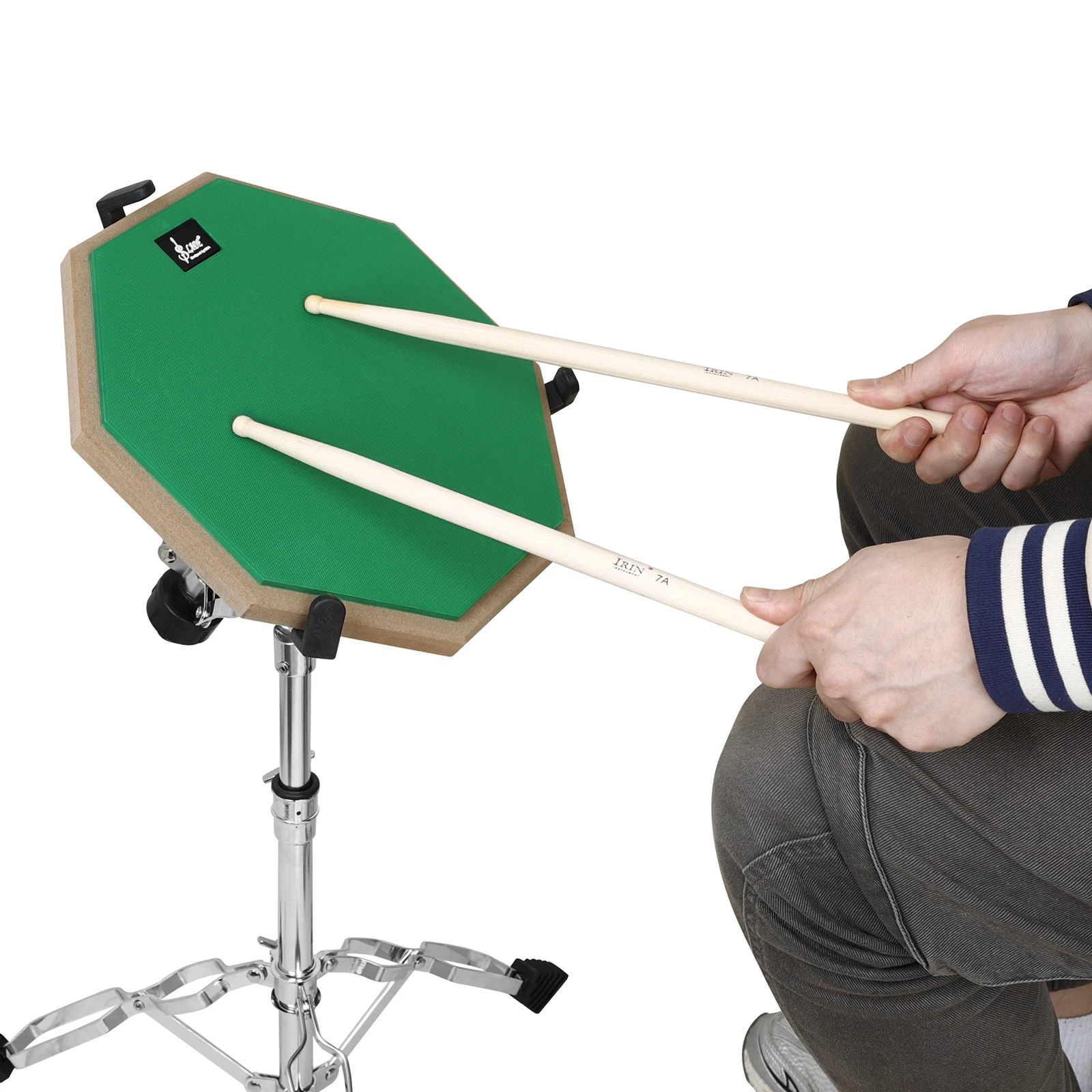 thumbnail image 2 of Electronic Practice Drum Pad With Stand And Bag And | Reverb 2 of 11