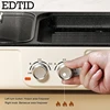 EDTID Multifunctional Electric Hot Pot Cooker Boilling Frying 2 IN 1 Pot BBQ Grill  Non Stick Frying Pan Barbecue Plate Roaster 4
