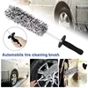 Car Wash Microfiber Wheels Brush Non-Slip Ultra Soft Car Cleaning Gloves Mitt Car Wheel Spokes Brushes Car Accessories 2