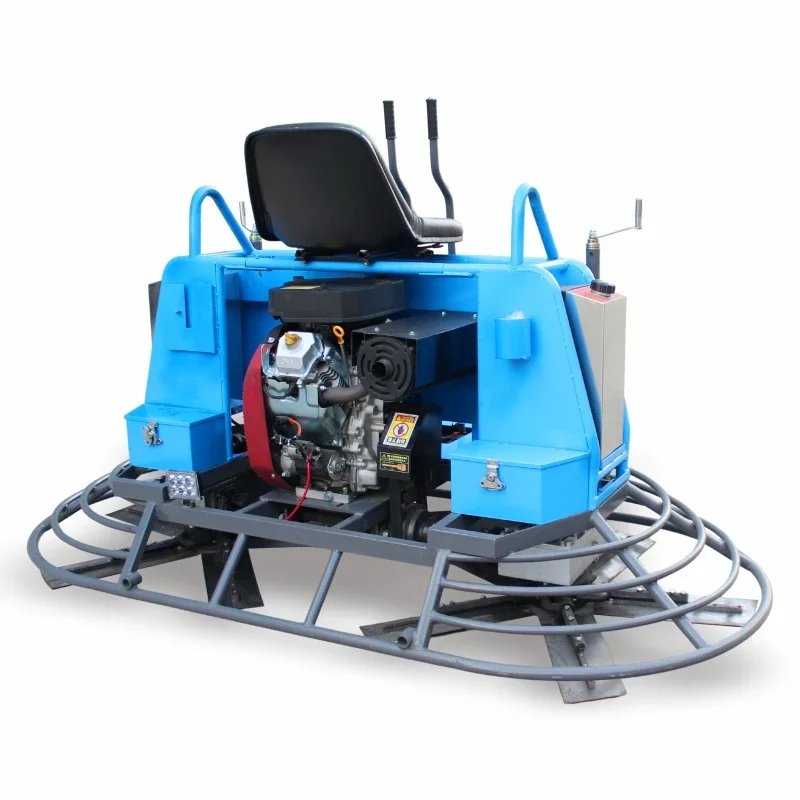 Ride on Power Trowel High Efficiency Concrete Helicopter Power Trowel Machine Ride-On