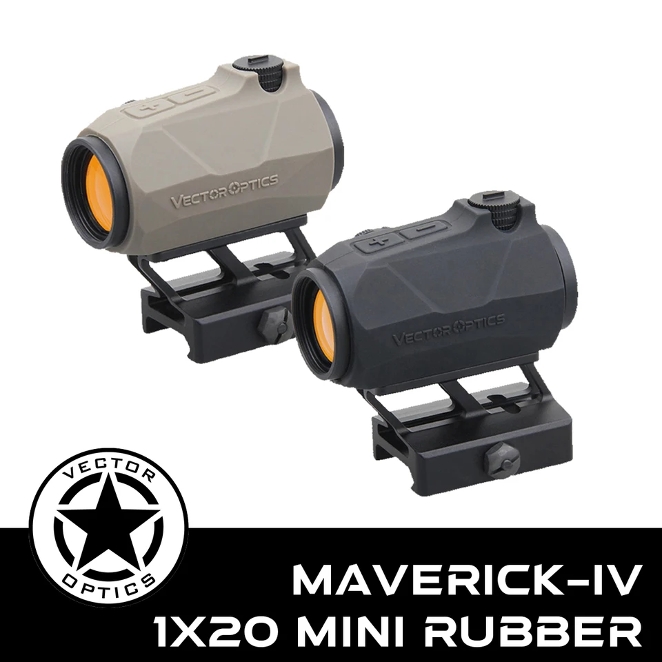 VECTOR OPTICS MAVERICK-IV セット Set] Maverick-IV 1x20 Red Dot Sight - Black [Vector Optics