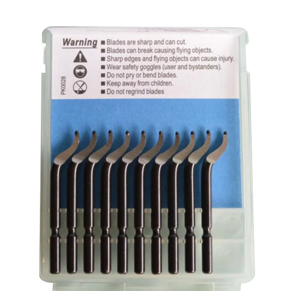 Edge Cutter 10PCS NB1000 NB1100 Deburring Trimmer Tool For BK3010 High Speed Steel Trimming Burr Scraper Blade