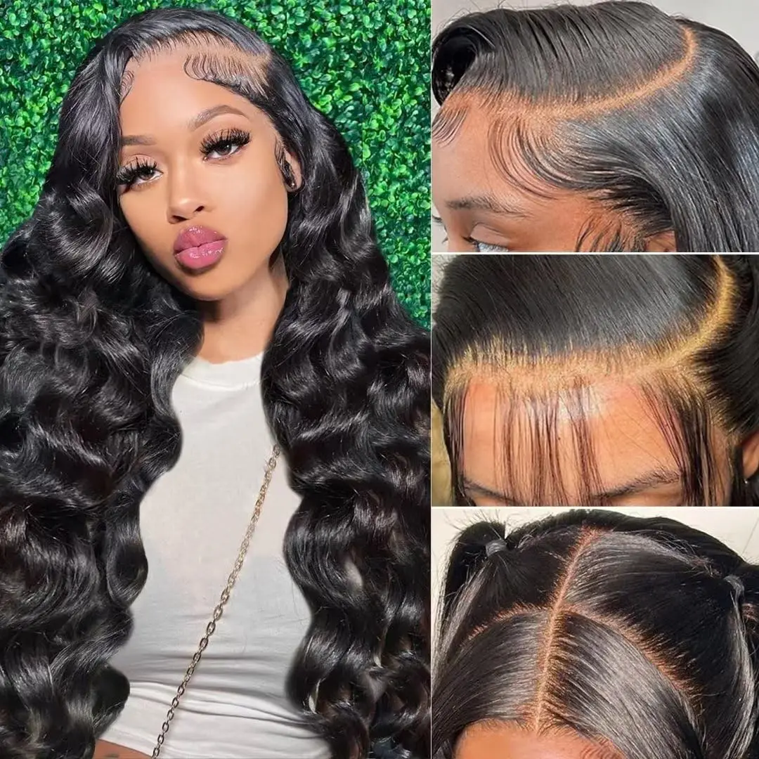 

30 Inch Lace Front Human Hair Wigs Hd Brazilian 13x4 Frontal Wig For Black Women Body Wave 360 Full 13x6 Lace Wig Pre Plucked