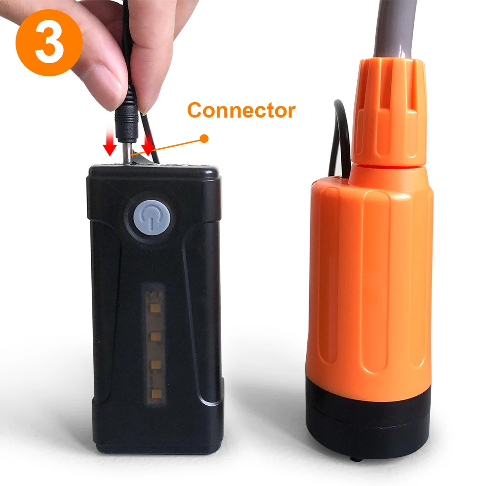 משאבת מקלחת חשמלית ניידת נטענת לטיולים בחוץ, חוף, נסיעות ברכב וכביסת חיות מחמד