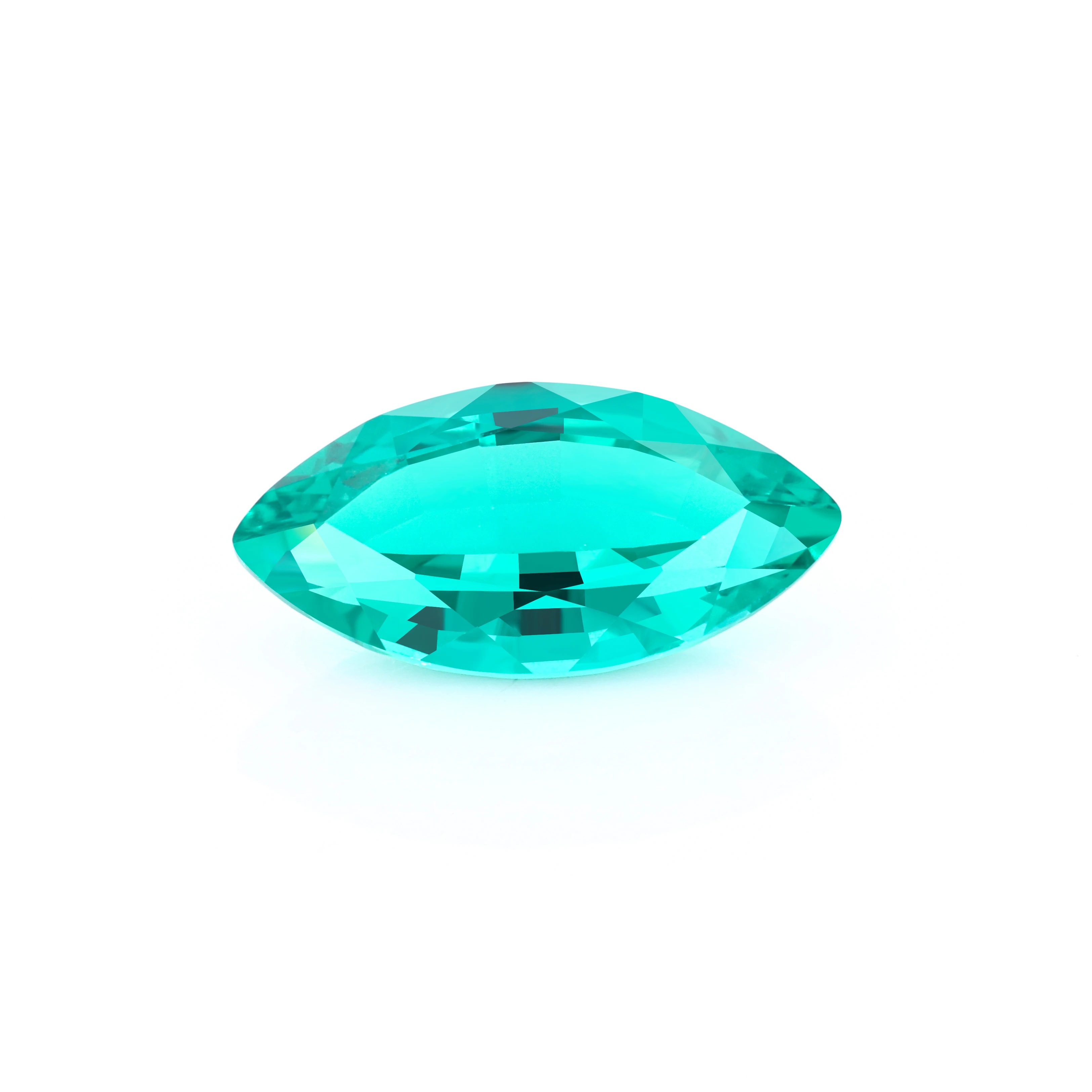 

Loose Hydrothermal Emerald Maquise Shape 2x4mm-8x16mm Columbia Green Color Lab Grown Emerald Stone For Jewelry Making