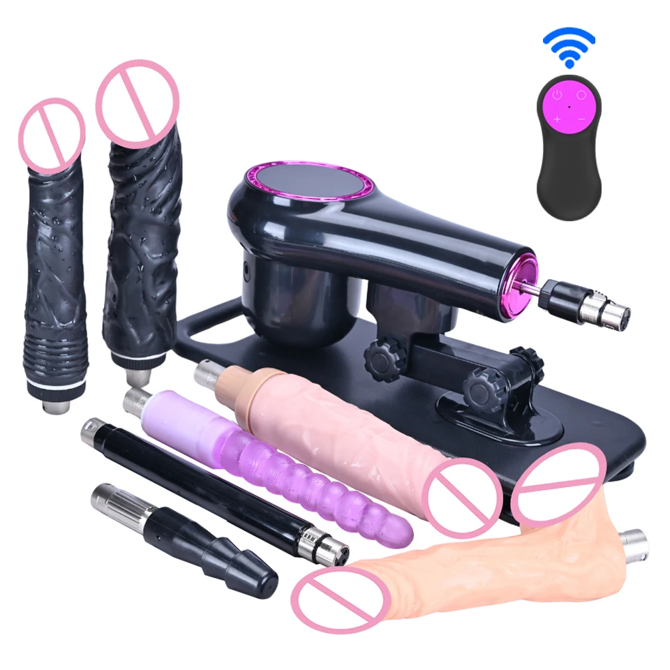 Sex Machine for Woman Adjustable Masturbating Pumping with 3XLR Accessories Sex Gun Love Machine for Men Adult Toys sex toy