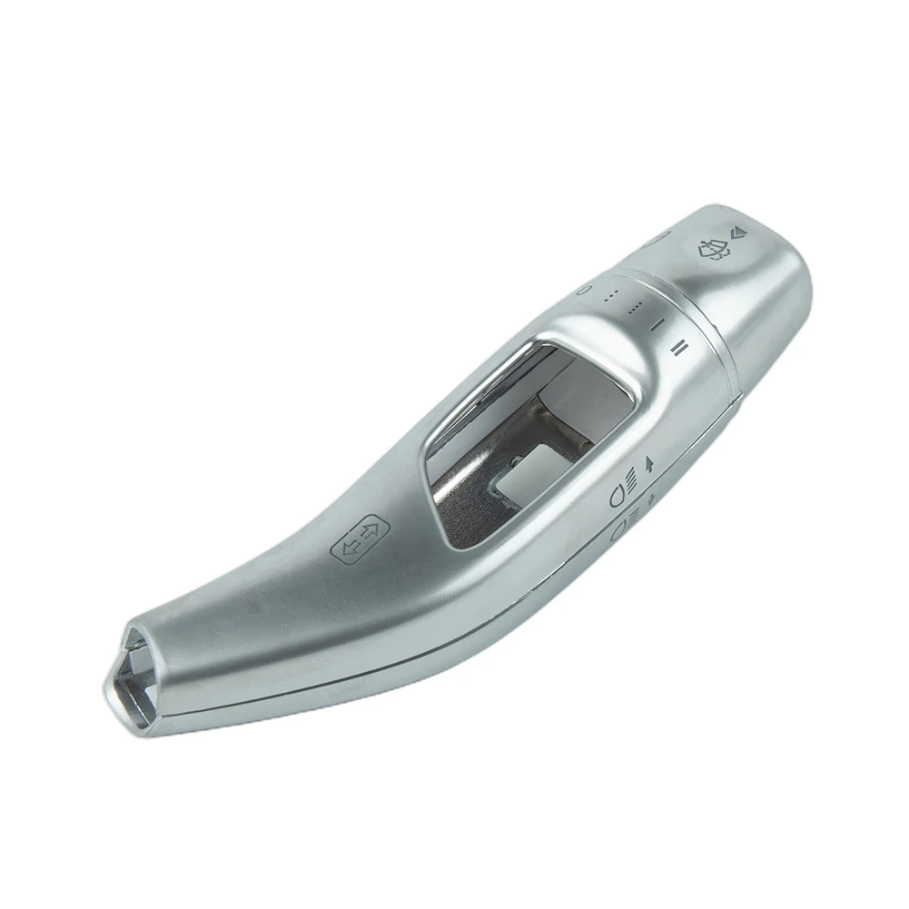 

3x Auto Styling Chrome Wiper Shift Lever Cruise Cover Frame Sticker Kit Trim For Mercedes Benzs CLA GLC C E S Class W205 W213