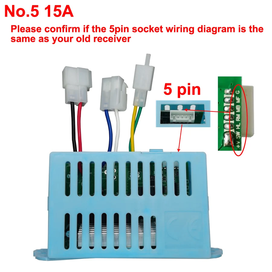 No.5 receiver 12v