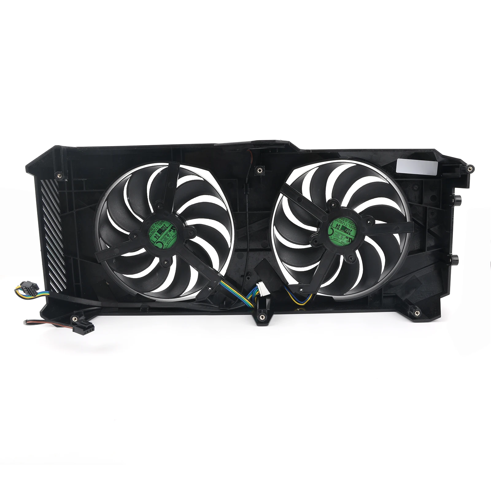 Placa Gráfica Cooler Fan Case Asus Radeon rx 5600 5700xt Dual Evo oc Edition Placa de Vídeo 8gb - Imagem 3