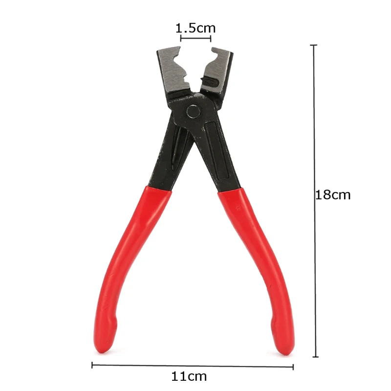 Aço inoxidável Ear Stepless Grampo, Worm Drive, combustível, água, clipes de tubulação, Mangueira Clipe, Alicates, 130, 80, 45pcs