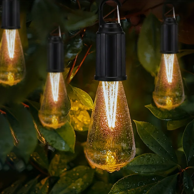 

Camping Lamp with Hook Portable Lighting Lantern 600mAh Type C Charging Rechargeable LED Emergency Waterproof for Night Lights