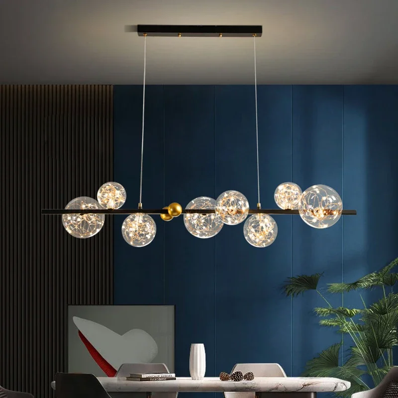 

Nordic Dining Room Pendant Lamp Home Decor Light Indoor Pendant Lustre Fixtures For Living Room Kitchen Suspension Luminaire