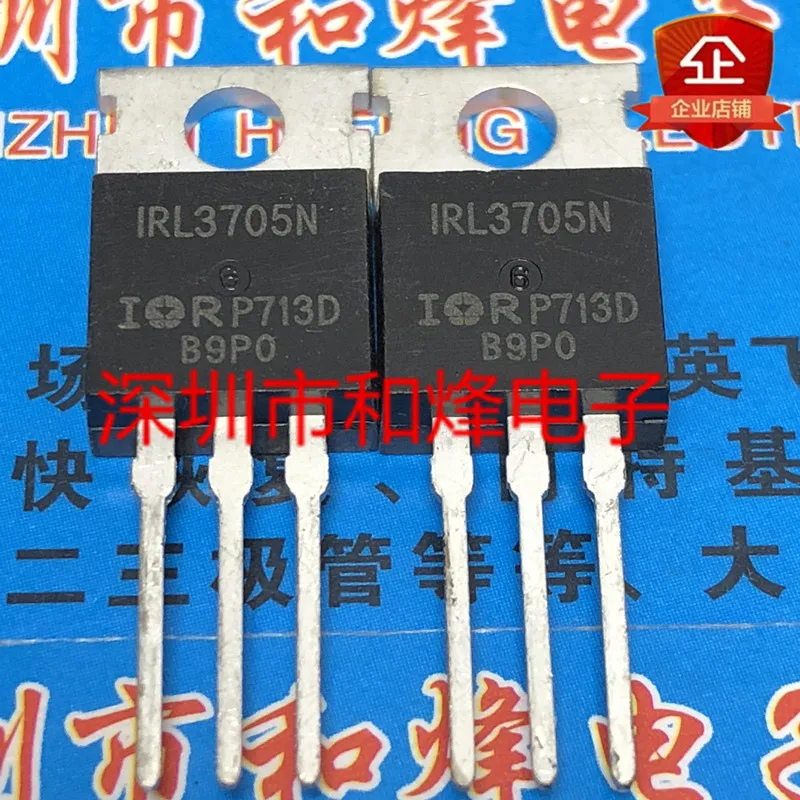 

Оригинал 6 шт./партия IRL3705N TO-220 55В 89A