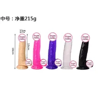 Weichen Gelee Dildo Hoden Realistische Anal Dildo Penis Saugnapf Männlichen Dick Weibliche Masturbation Zappeln Spielzeug Sex Spielzeug für Frau 4