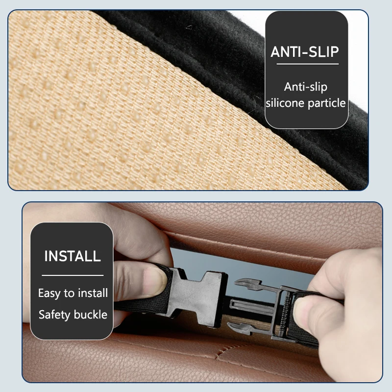 Car Heated Seat Cover 12/24V 30&lsquo; Fast Heating Seat Cushion Universal Car Heater Durable Cloth Thicken Heating Pad