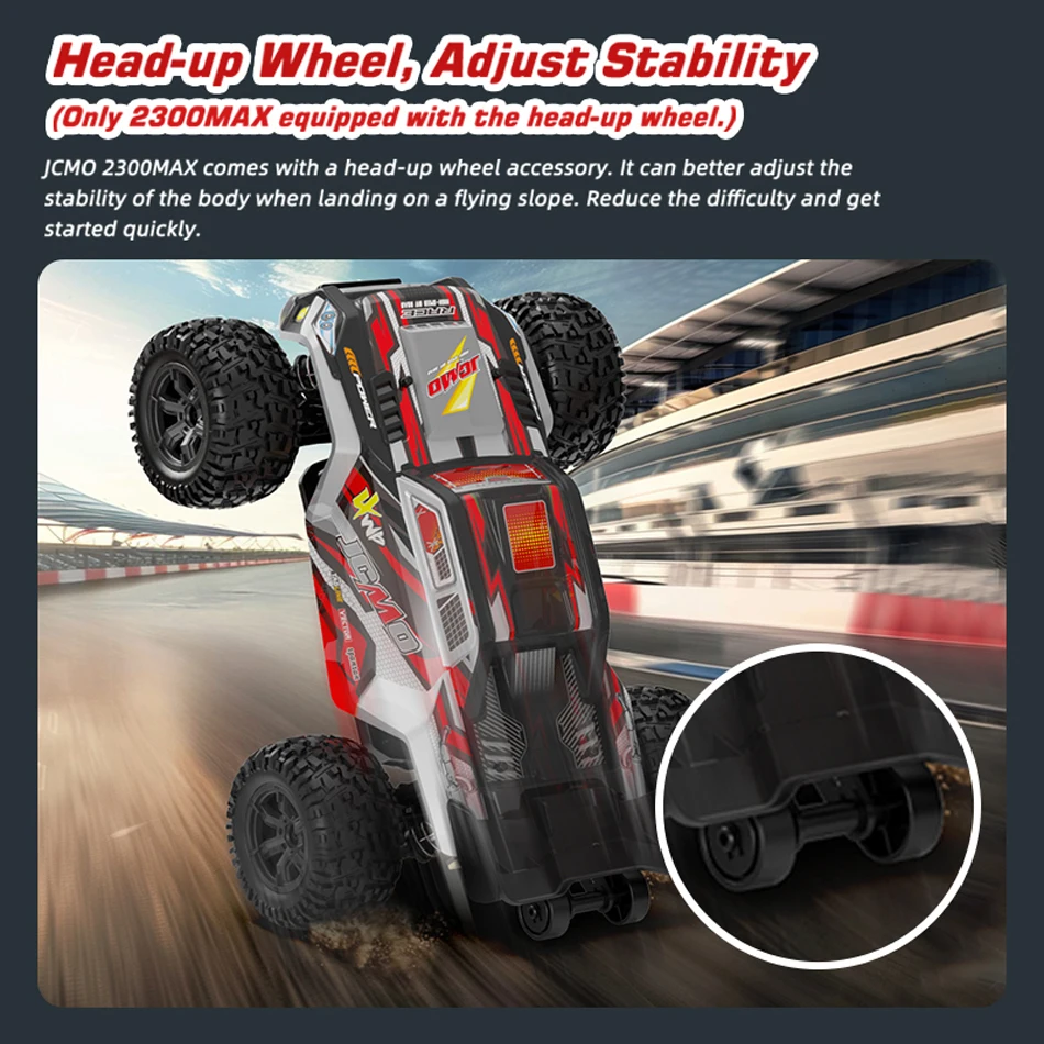 2300 Series 1:16 Scale 4WD Brushless Motor 2.4GHZ Off-Road Drift Cars Professional High Speed Racing Remote Controller Toy Car 6