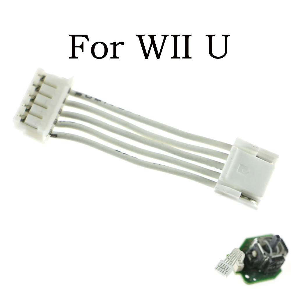 Per Wii U Controller Sinistra Destra 3D Joystick Analogico Thumbstick Thumb Stick Cap Collegare La Sostituzione Del Cavo Per Wiiu