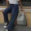 Women Nylon Backpack Preppy Style School Students Solid Color Large Handbags 2