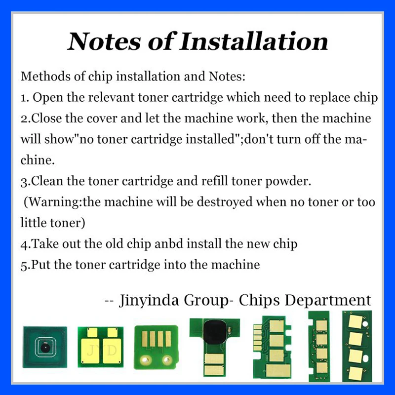414A 415A 416A 414X 415X 416X W2030A WA W2040A Toner Chip For HP M455 M454 M479 M480 E45028 Cartridge Chips 414 415 416