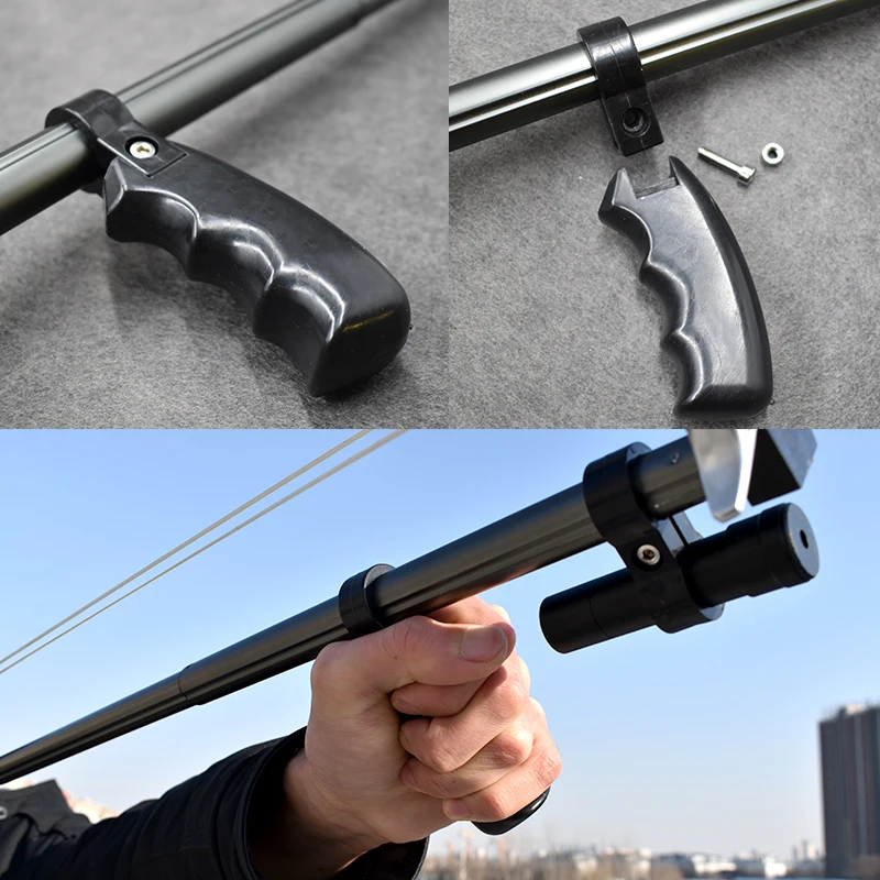 CUHSPOL Steinschleuder Katapult Slingshot Hunting Angeln Mit 7 STK