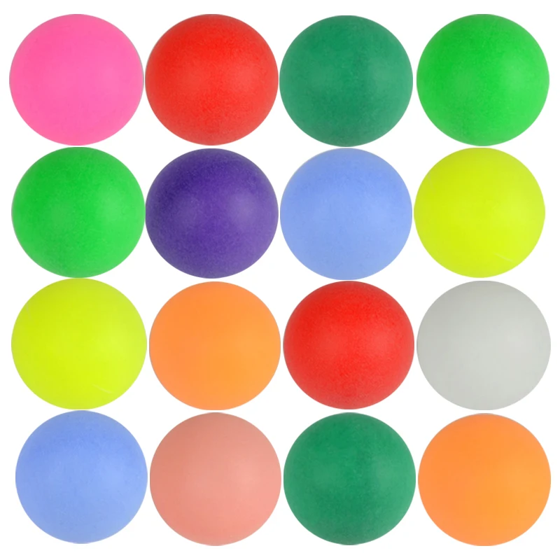 

Colorful Ping Pong Balls ABS 40+ Random Mixed Color Table Tennis Balls for Outdoor Sport Entertainment Group Games DIY Craft