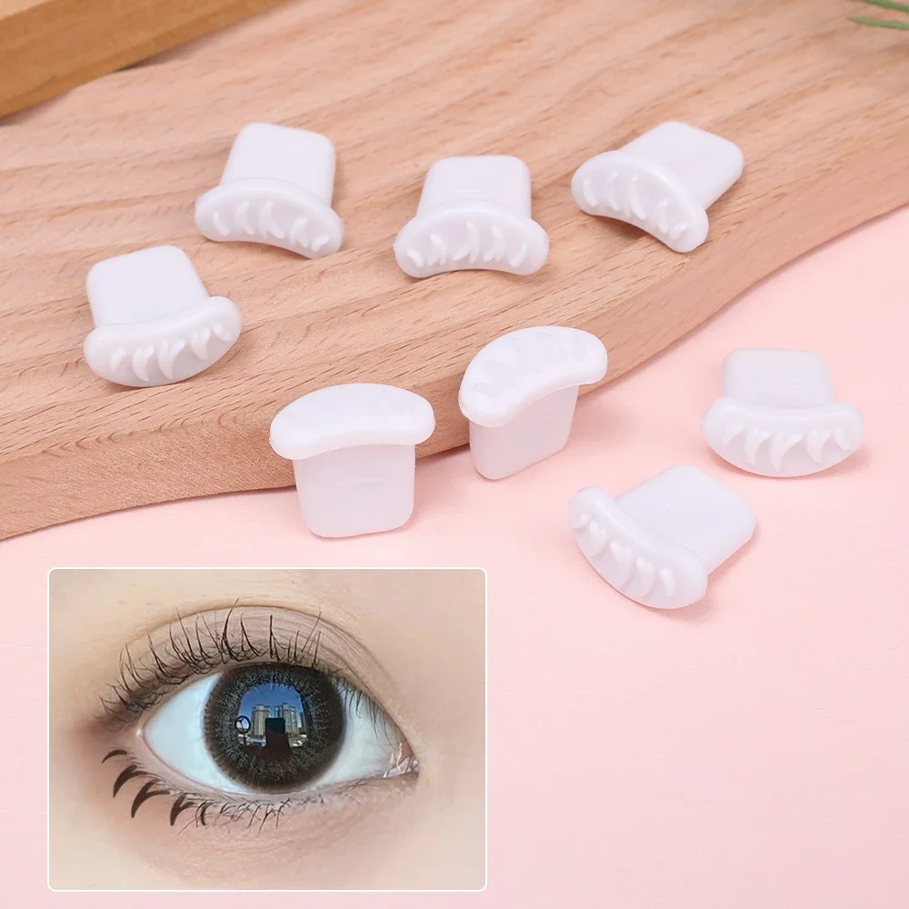 Makeup tools Eyeliner stencil tool Eye makeup tools 1pcs Silicone Lower Lash Stamp False Eyelash Eyeliner Stamp Practice Easy To Print Natural Look for Makeup Beginner