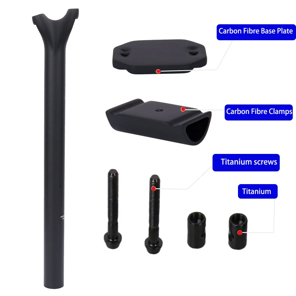 ELITAONE 섬유 탄소 자전거 시트 포스트 MTB/도로 자전거 시트 포스트 UD 매트 27.2/30.9/31.6mm 자전거 부품