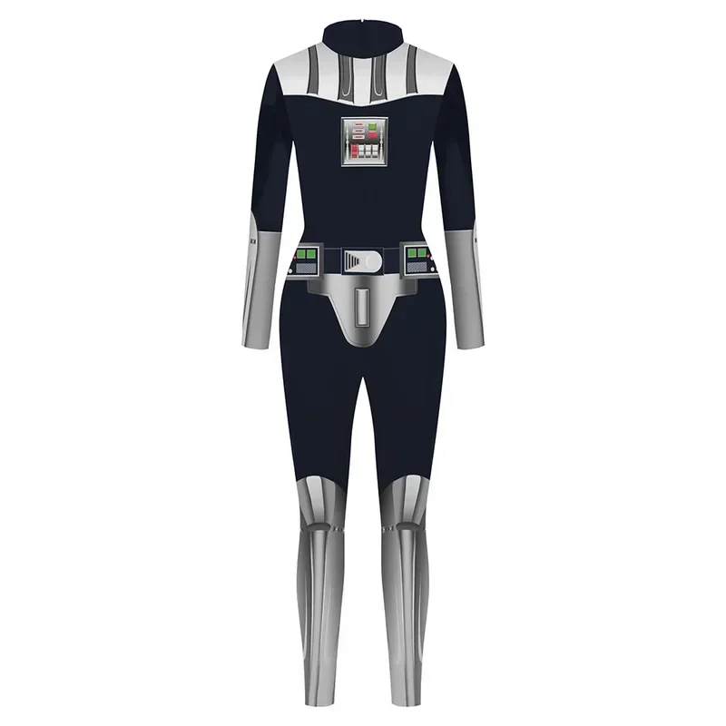 Darth Vader Cosplay Uniform Party Jumpsuits Sexy Bodysuit Wear Cosplay Costume Catsuit Zentai Suit
