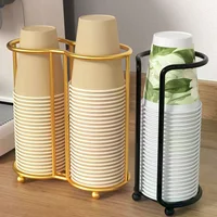 Support de tasses en papier pour cuisine, distributeur de tasses jetables, support de rangement multifonctionnel pour tasses de bureau, support de tasses à café domestique pour la maison 3