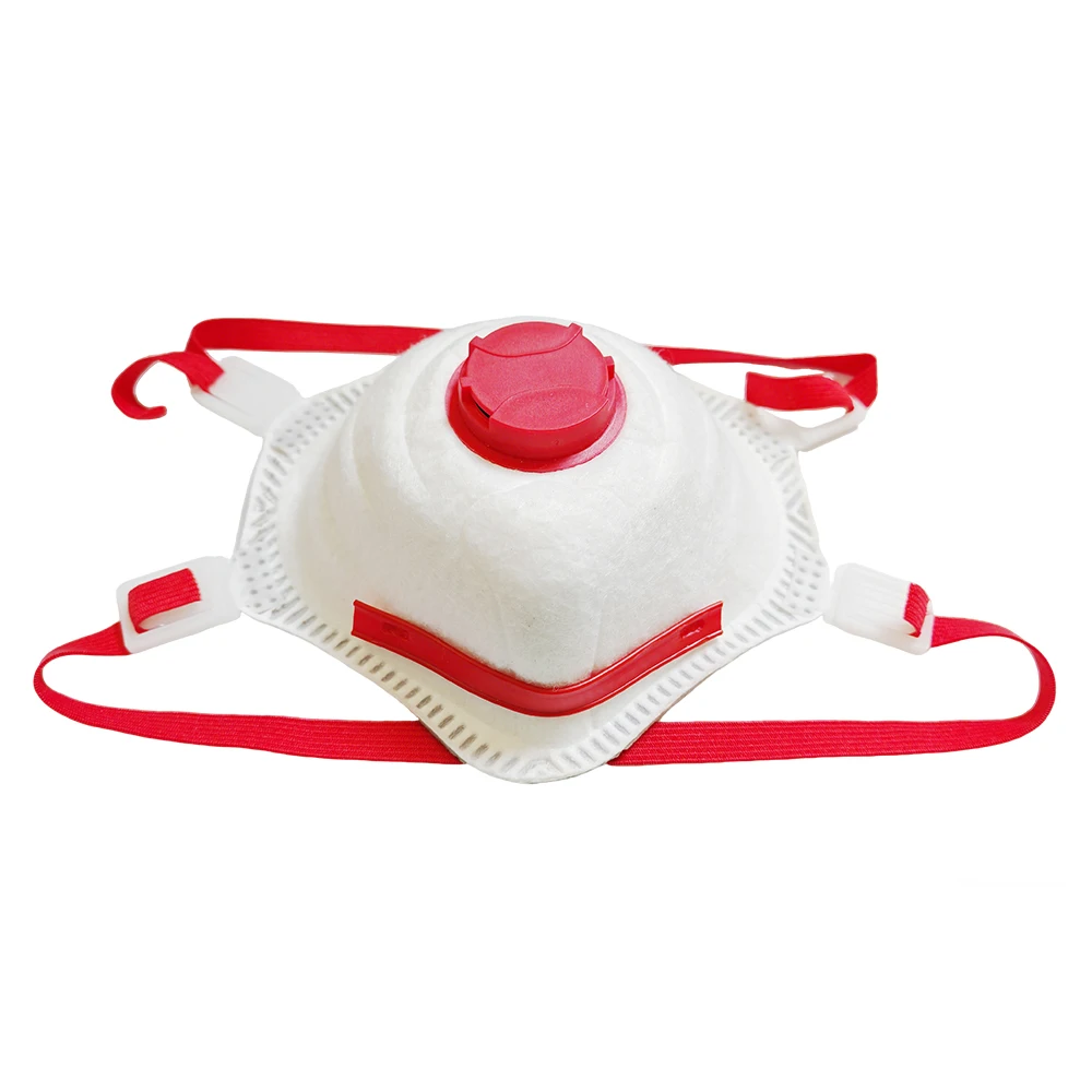 Masque FFP3 Jetable avec Valve - Lot de 10 - Protection 99%