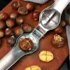 2 In 1 Steel Quick Chestnut Opener Quick Clip Walnut Pliers Cutter Nut Cracker Kitchen Gadgets Tool Accessories 5