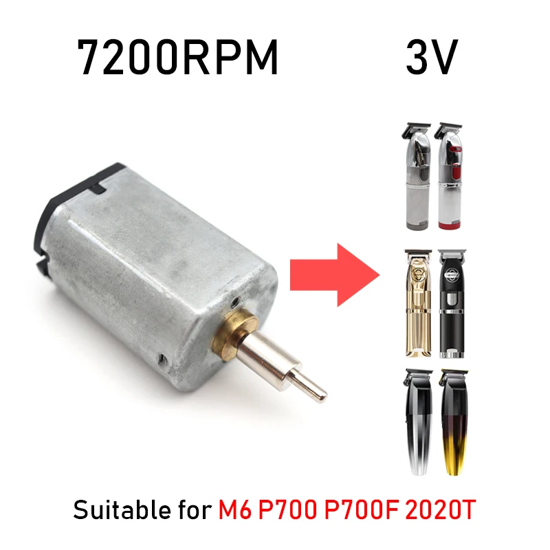 7200 RPM Hair Clipper Motor Engine Professional Repair Replacement Tool Apply to M5(f) P800(f) 2020C and M6 P700(f) 2020T