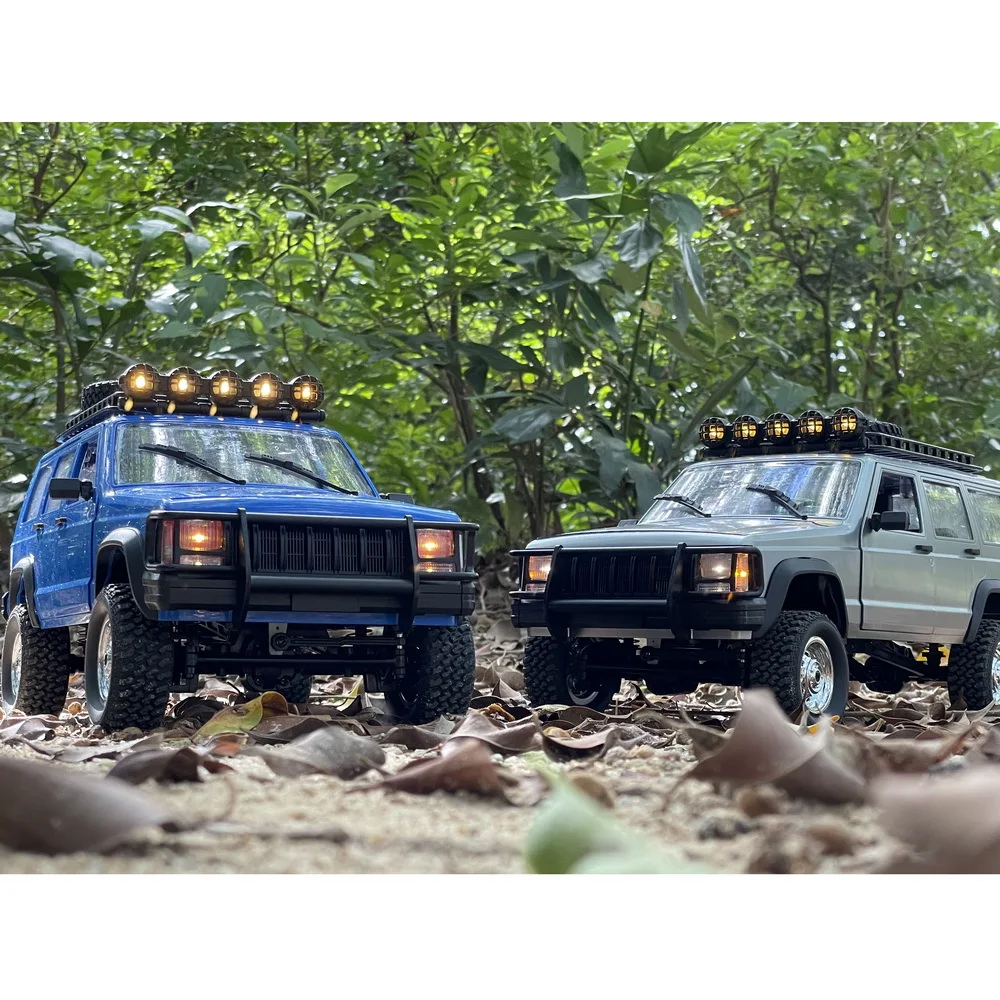 【メタルパーツ付】MN78 1/12 ジープ RC For MN78 1:12 Cherokee 4WD Climbing RC Car Modified