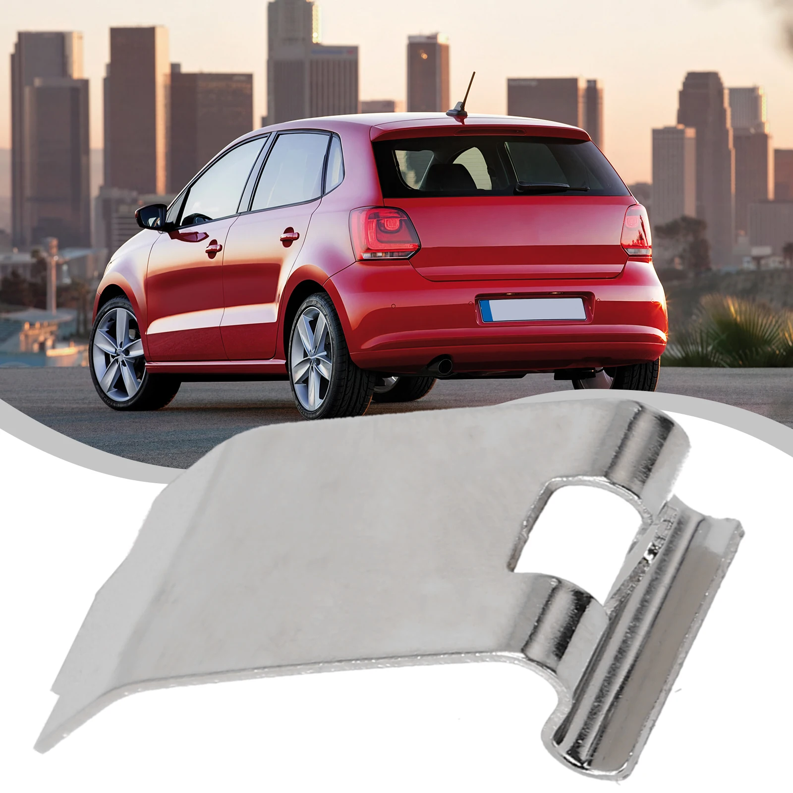 1pc Car FUEL FILLER FLAP LEAF SPRING 7H0809932 For TRANSPORTER T5 Silver Metal FLAP LEAF SPRING AUTO Accessories