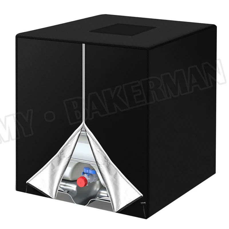 Description Picture 6 of itemBlack 1000L IBC Container Aluminum Foil waterproof dust cover Rain Tank Oxford Cloth UV protection cover