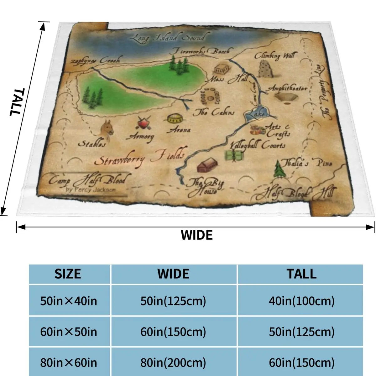 Camp half blood map