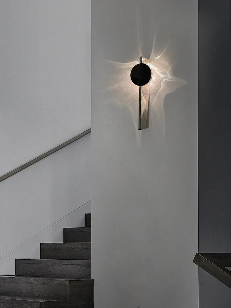 Minimalist LED Lamp Living Room Background Wall Lamp Foyer Bedroom Bedside LED Wall Aisle Atmosphere Creative Hanging