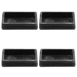 4 Pcs Ladder Foot Cover Folding Step Ladder Protective Cover Rubber Feet Square Tube