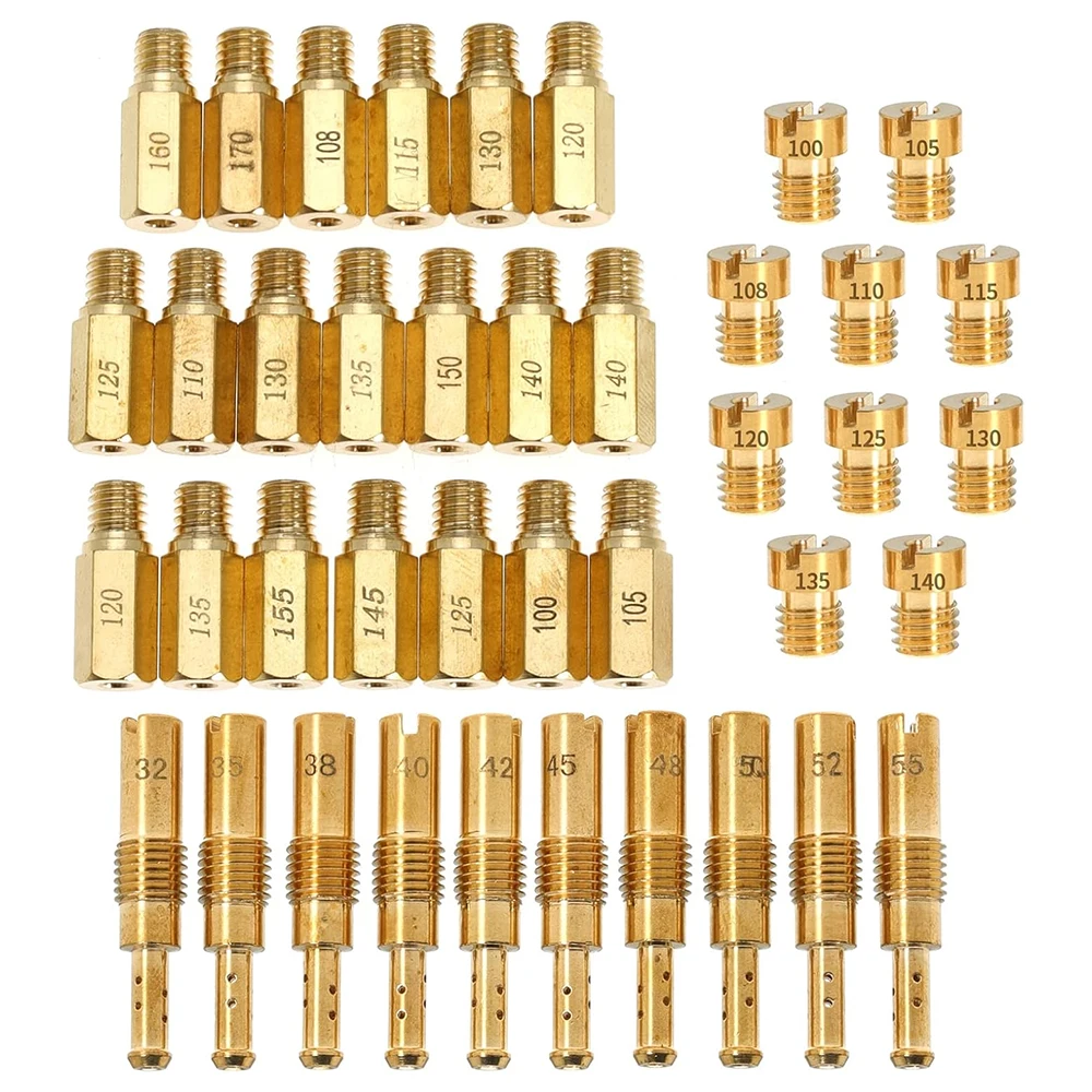40 Uds Jet Principal De Carburador Jet Piloto Lento Para PWK CVK PE 40-uds-jet-principal-de-carburador-jet-piloto-lento-para-pwk-cvk-pe