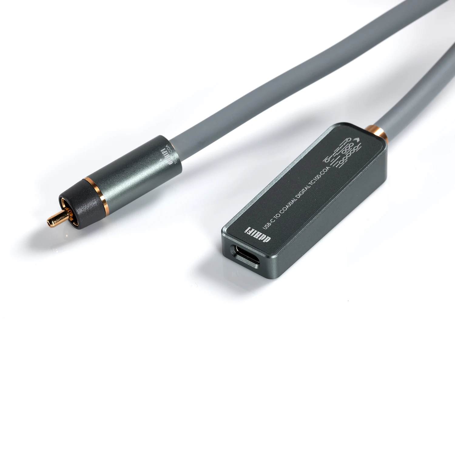 

DD ddHiFi TC100-COA USB-C to Digital Coaxial Converter Audio Cable 35cm/65cm for RCA Plug DAC Amplifier Devices