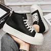 2025 New Men's Sneakers High Top Decked Shoes Thick Sole Increased Altitude Board Shoe Breathable Stylish Casual Trendy Shoes 5