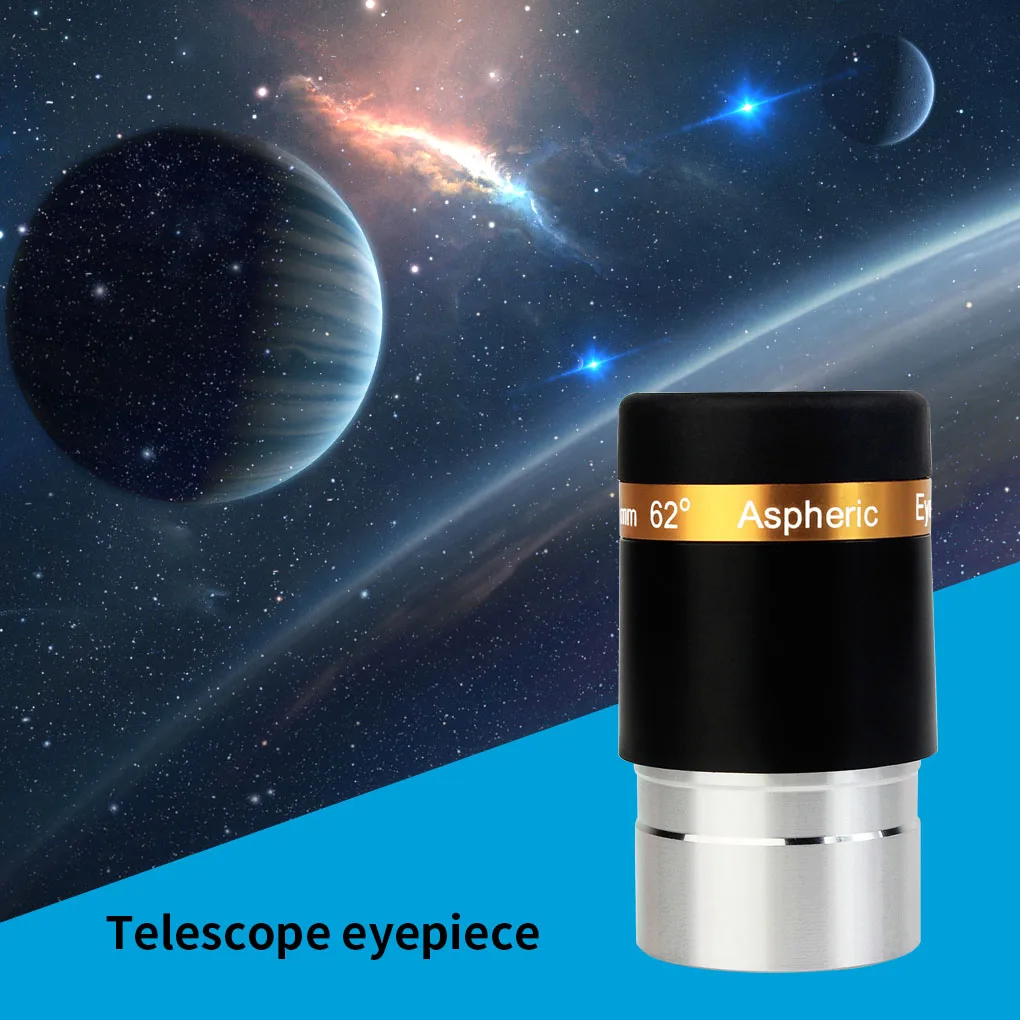 1pc Astronomical Telescope Eyepiece 1 25inch 62 Degree Wide Angle Eyepiece Planetary Eye Lens 4MM 10MM 23MM 3