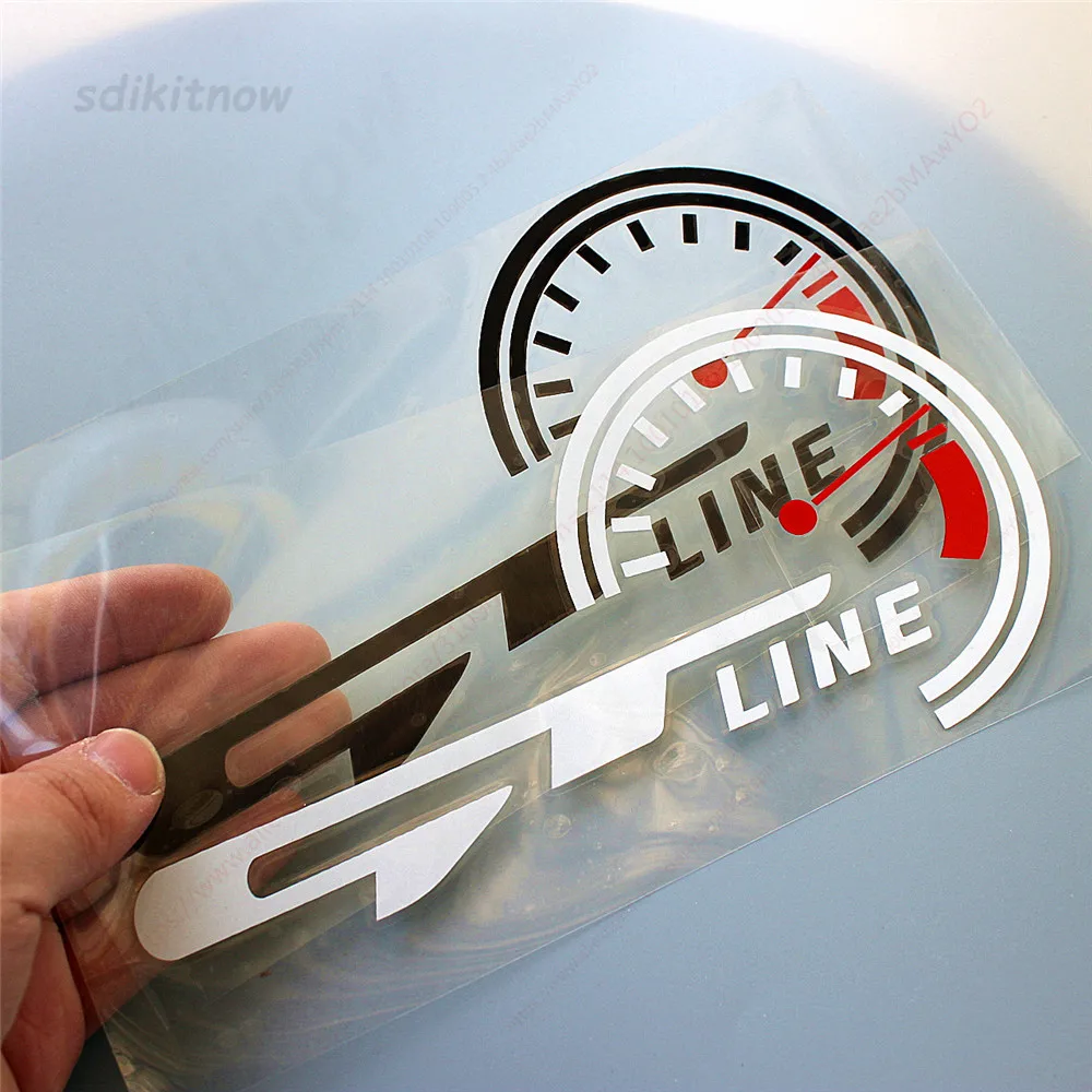 2023 New Car Decal Racing Stickers Styling Windows Door Decoration Per Kia Gt Line Logo Accessori