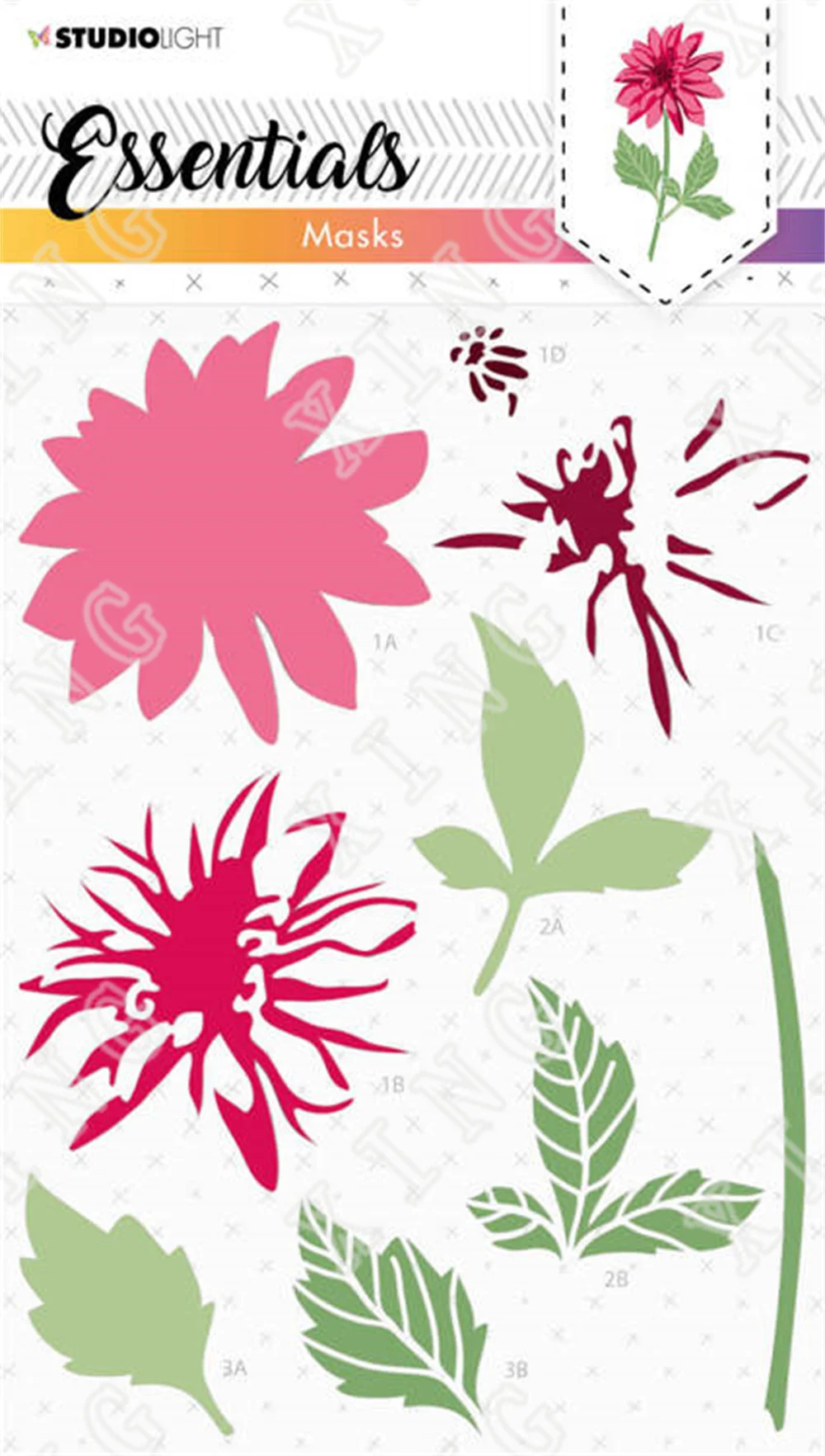 2022 Floral Patterns Anemone Dahlia Magnolia Layering Stencils Diy Painting Paper Scrapbooking Coloring Kids Fun Drawing Molds 