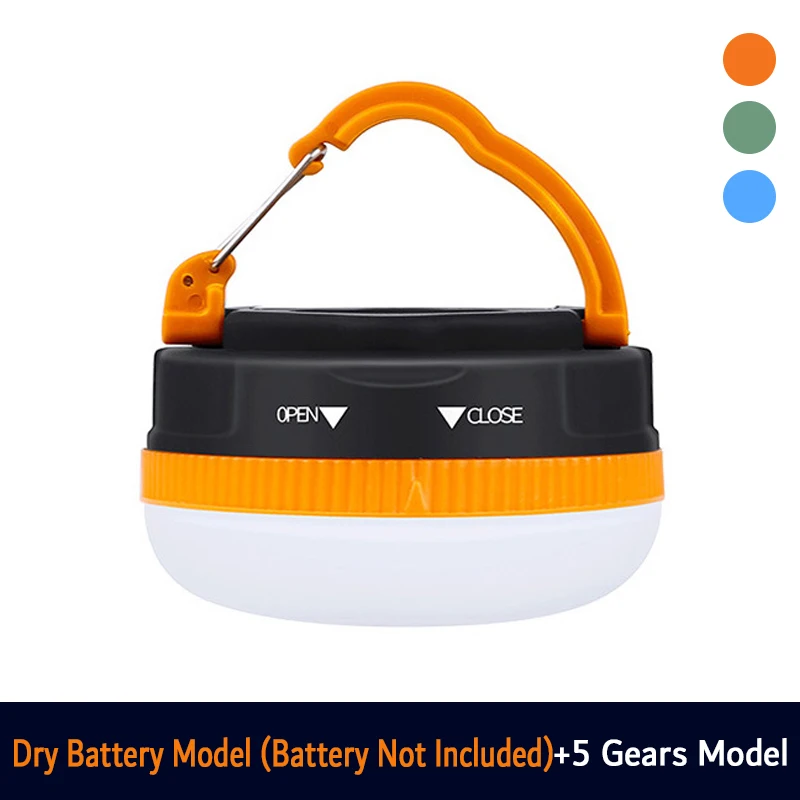 

Фонарь для кемпинга на открытом воздухе, магнитная адсорбционная палатка, искусственная Подвесная лампа, подвесные фонарики, 5 передач, регулировка, водонепроницаемость